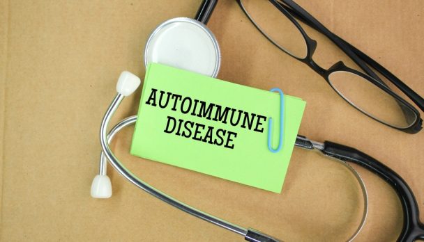 Stethoscope,And,Colored,Paper,With,The,Word,Autoimmune,Disease.,Concept
